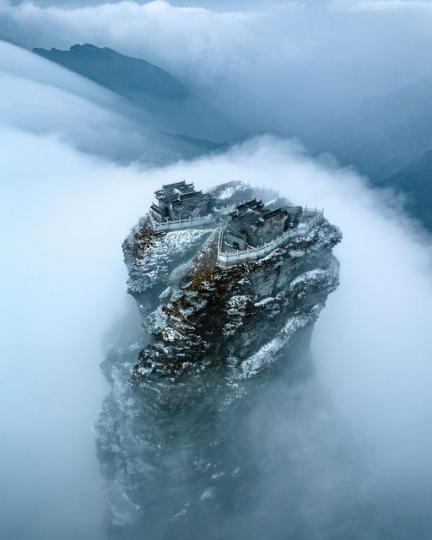 梵淨山雪中仙境.......