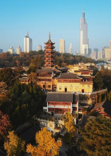【就連皇帝都在這座寺廟出家！】圖：雞鳴寺位於雞籠山東麓山阜，是南京最古老的佛寺和皇家寺廟（舒小簡攝）...