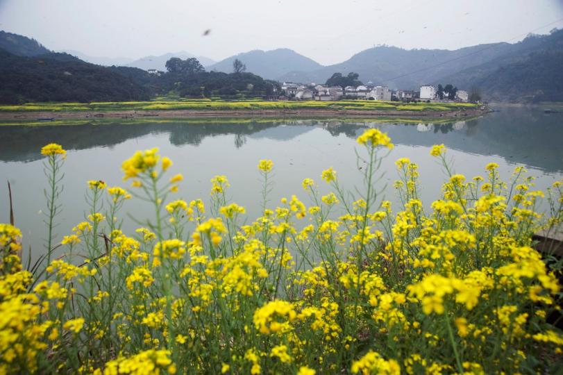 新安江山水畫廊位於安徽歙縣...