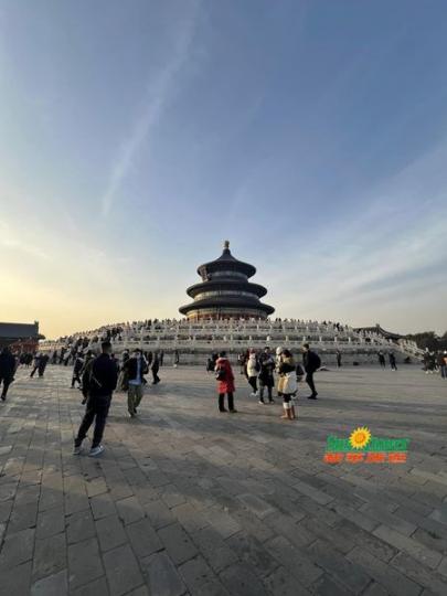 天氣凍但無減暢遊北京的熱情...