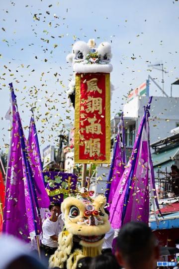 香港舉辦長洲太平清醮「飄色會景巡遊」...
