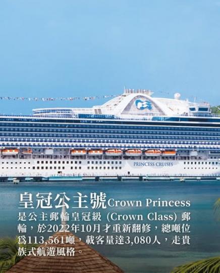 坐皇冠公主號遊紐西蘭.......