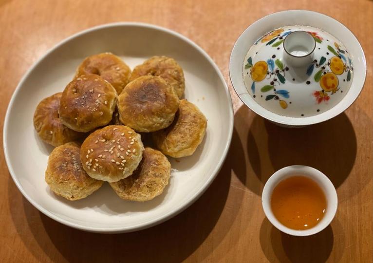 【小小燒餅 各有特色】卓成曦╱圖文...
