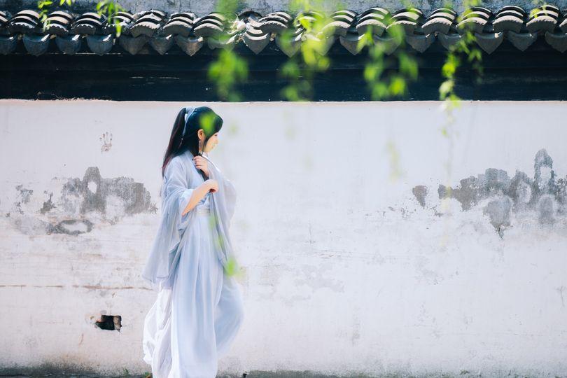 穿漢服遊錦溪水鄉........