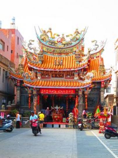 台灣的廟宇真係好靚......