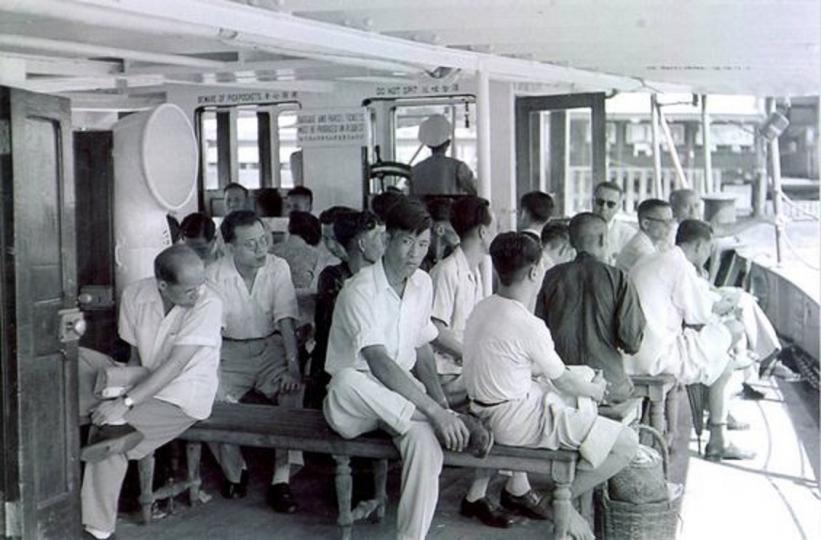 1950/60年代 天星小輪下層...