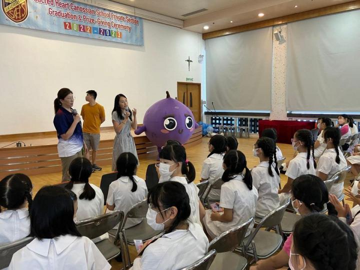 提子入校園暑假前最後一擊...