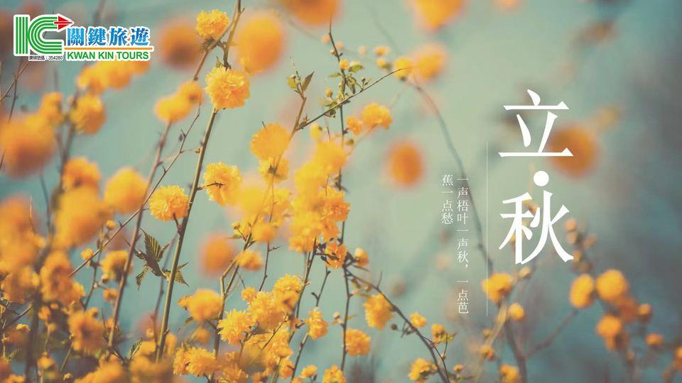 夏去秋來至風清覺夜涼 .....