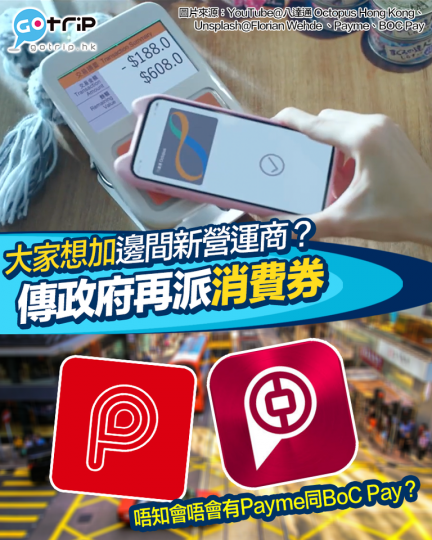 政府有機會再次派發消費券...