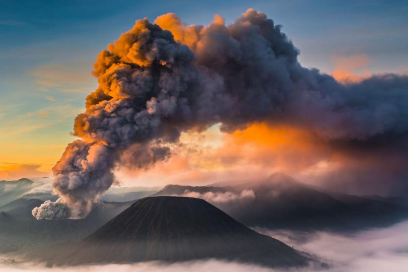 【印尼爪哇島婆羅摩火山】...