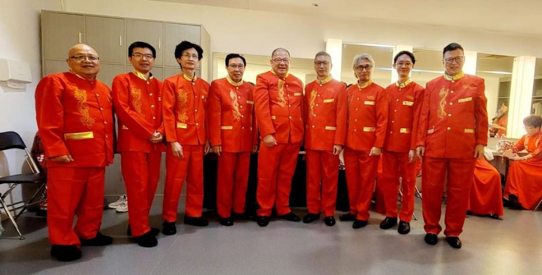 教聯會合唱團公開表演......