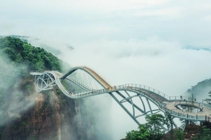 浙江台州神仙居如意橋 .......