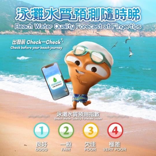環保署推出泳灘水質預報系統 .......
