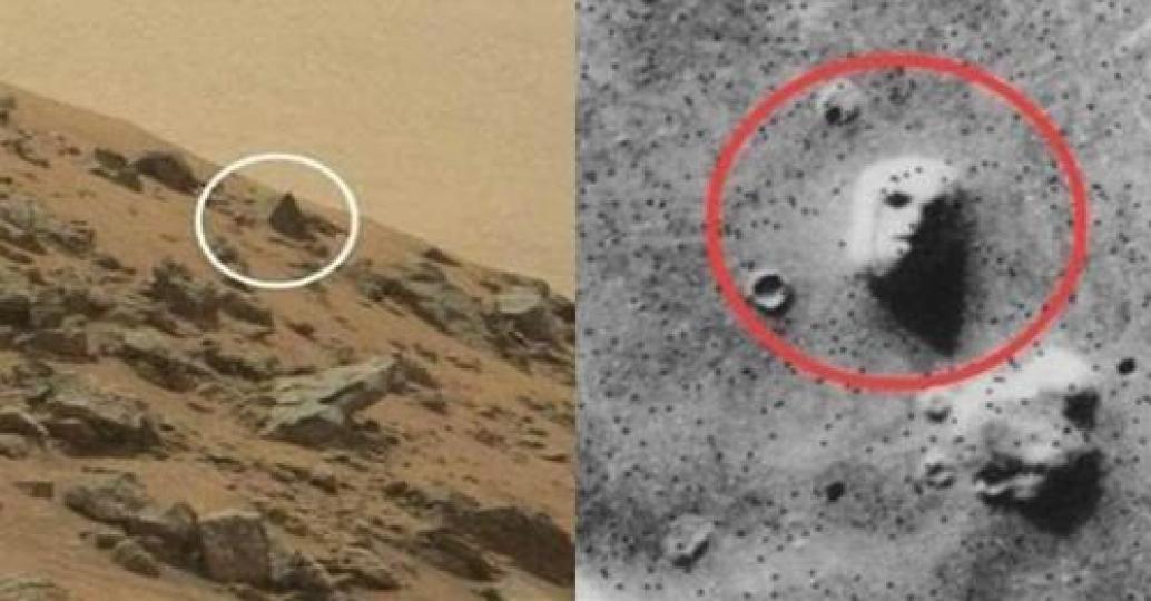 火星發現「人臉建築」和金字塔...