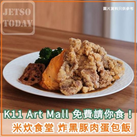 炸黑豚肉蛋包飯 .......