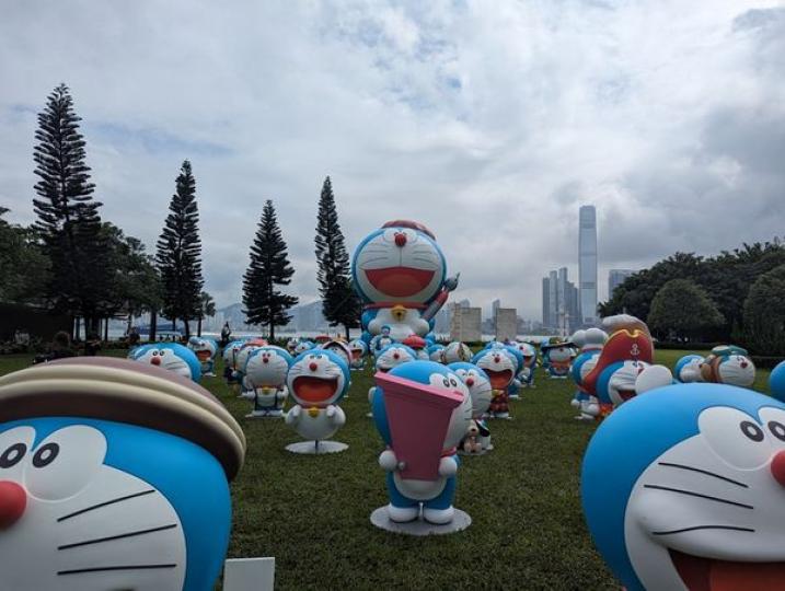 中山紀念公園進行快閃活動...