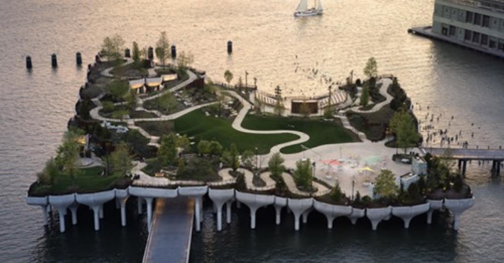 漂浮在海上的公園真的太夢幻了吧...