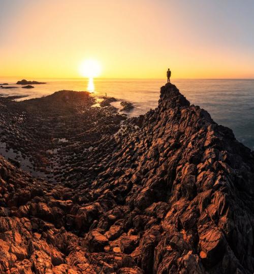 【南碇島】2,000多萬年前的活火山口...