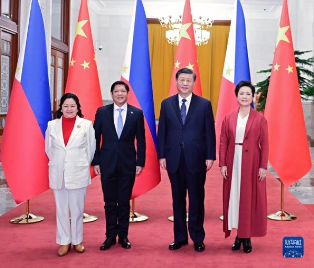 習近平：中菲做互幫互助的好鄰居、相知相近的好親戚...