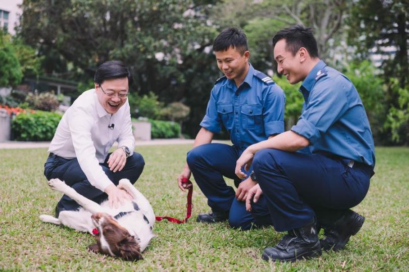 消防搜救犬
🐕‍🦺獲邀到禮賓府作客...