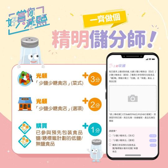 「好賞你減鹽」積分說明書...