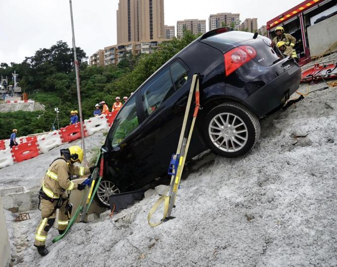 惡劣天氣跨部門重大事故演習...