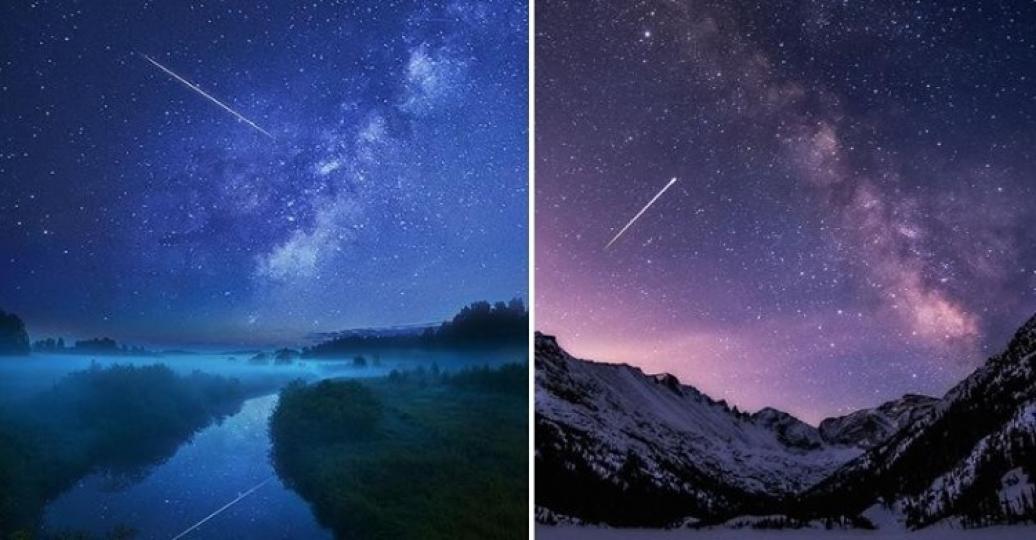 陪你去看流星雨～落在這地球上...