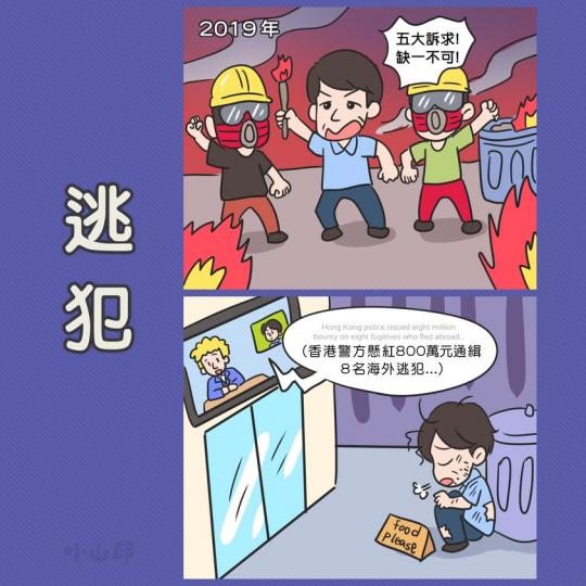 是日漫畫：逃犯 .........