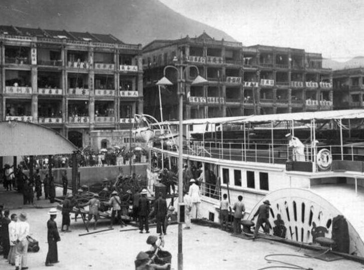 廣榮碼頭，1918.......