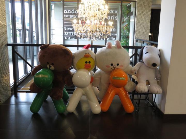 line 主題大堂......