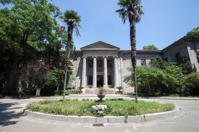 【民國芳華：東南大學】圖／東南大學圖書館（孟芳圖書館）為希臘古典建築風格，建於1932年...