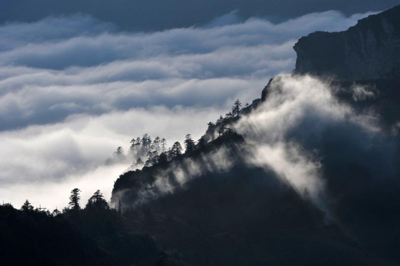 四人同山是繼牛背山後的新晉攝影聖地、觀景平台。...