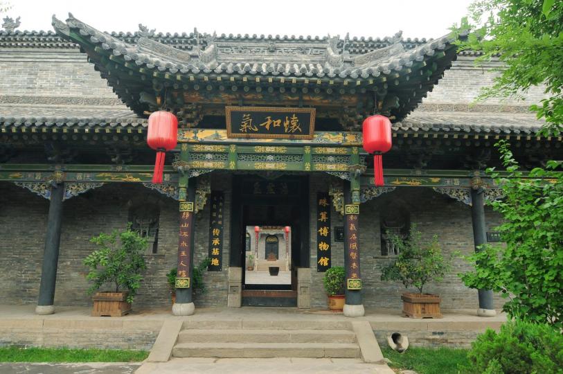 祁縣喬家大院的珠算博物館...