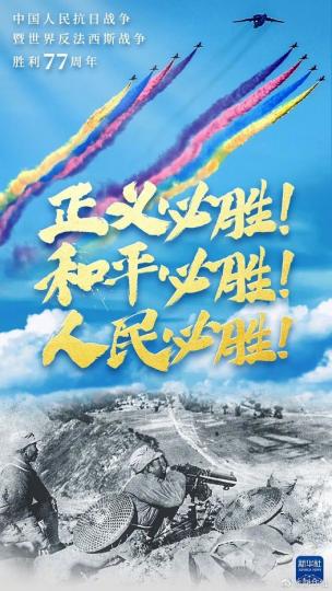 永远铭记77年前的伟大胜利......