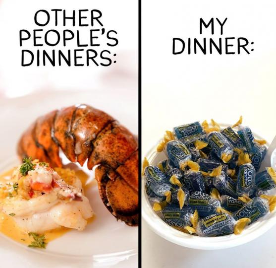 Which one is your dinner?...