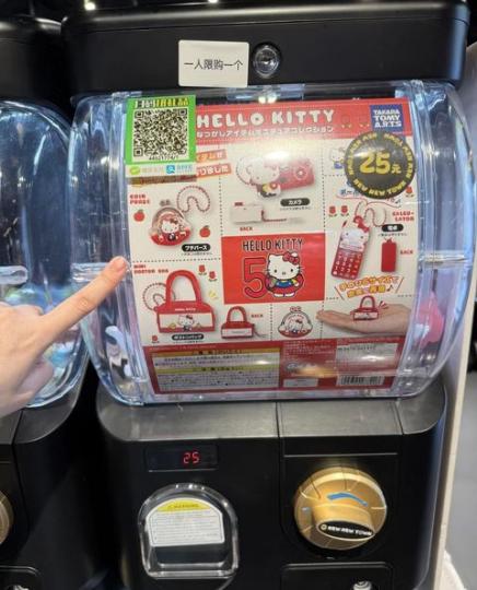 Hello Kitty50週年款扭蛋！...