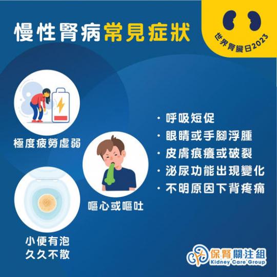 腎病影響全球7億人 是最常見的慢性病...