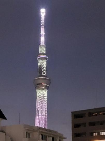 Skytree 的日與夜.......
