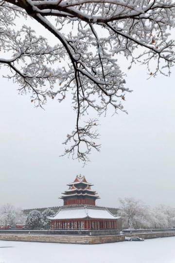 一下雪，北京就成了北平.......