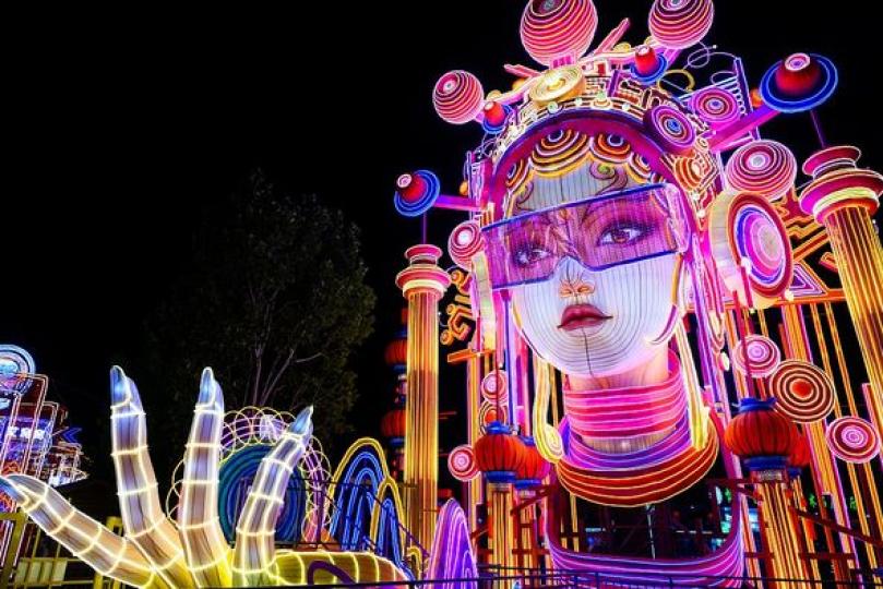 The Beijing Fengtai Mid-Autumn & National Day Lantern Festival...