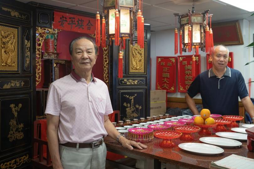 【商廈裡的祖廳】......