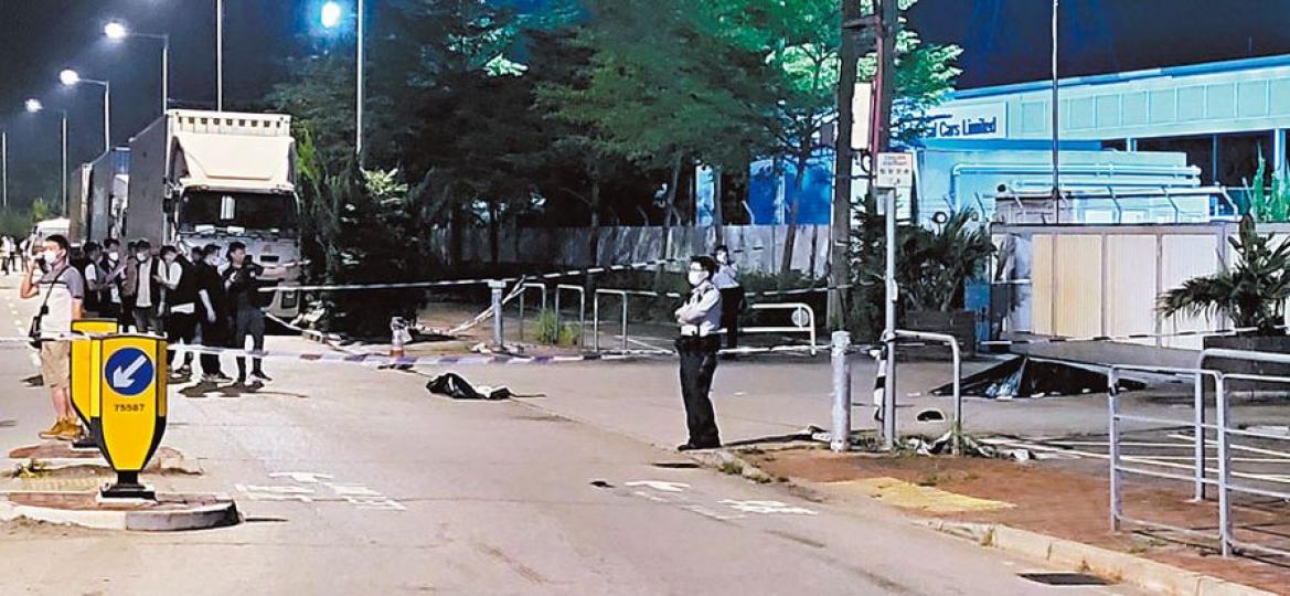 元朗包租婆慘遭電鋸殺害.....