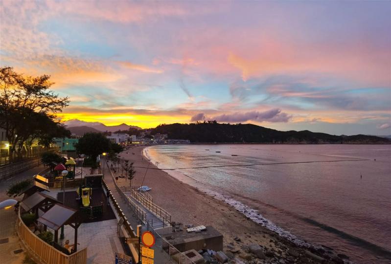細味昨日夕陽美景, excellent...
