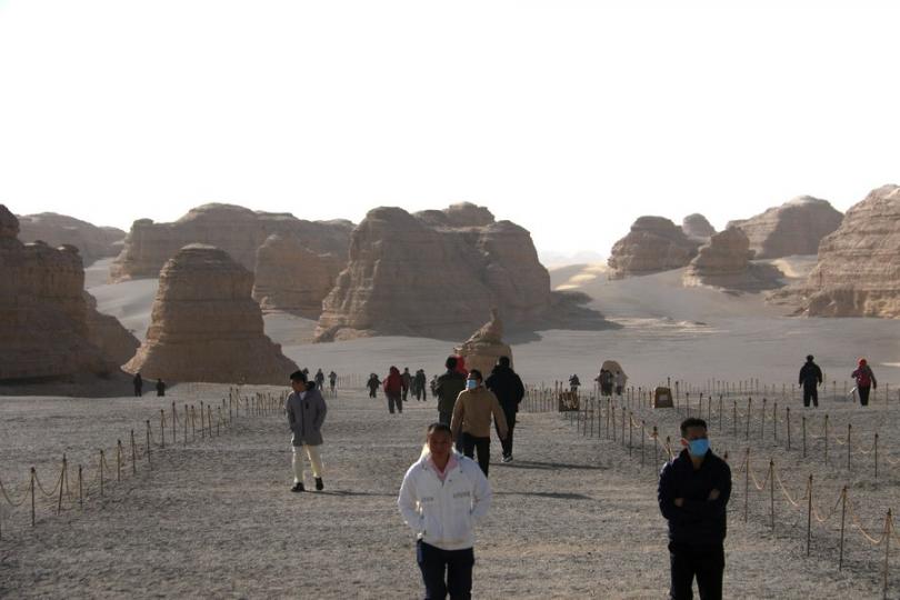 敦煌世界地质公园雅丹景区......