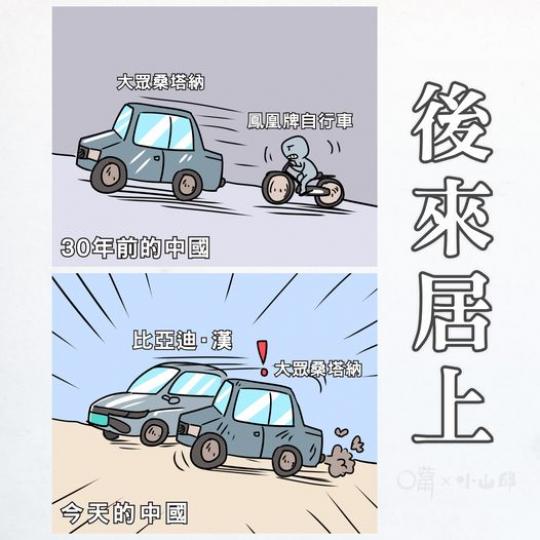 短短30年間, 中國成為世界最大汽車出口國...