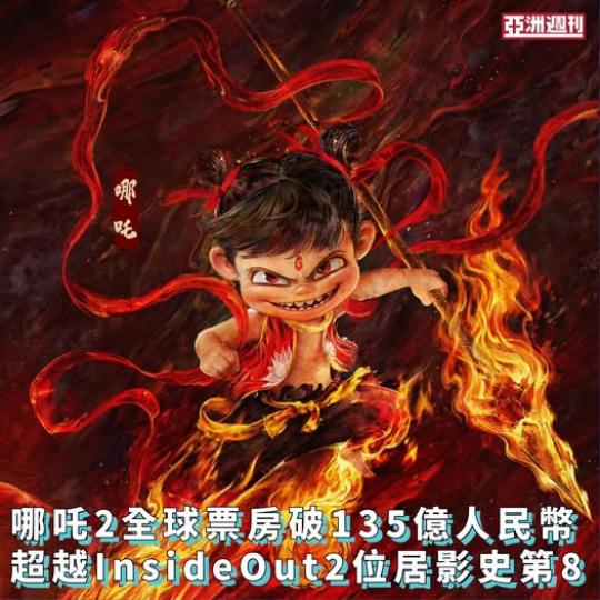 全球票房 破135億人民幣...