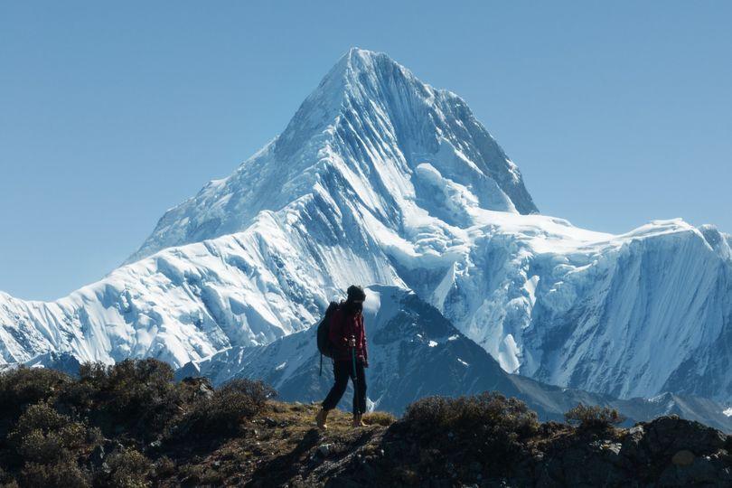 蜀山之王貢嘎山......