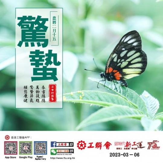 春雷隱隱   萬物復甦......