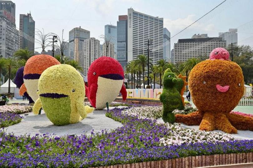 維園重現萬花　展「繡」麗迎惜花客...