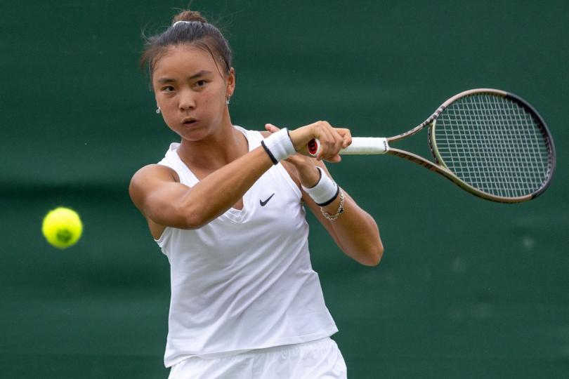 China’s tennis player Yuan Yue came from behind to beat Brenda Fruhvirtova of Czechia 3-6, 6-4, and ... China’s tennis player Yuan Yue came from behind to beat Brenda Fruhvirtova of Czechia 3-6, 6-4, and ...